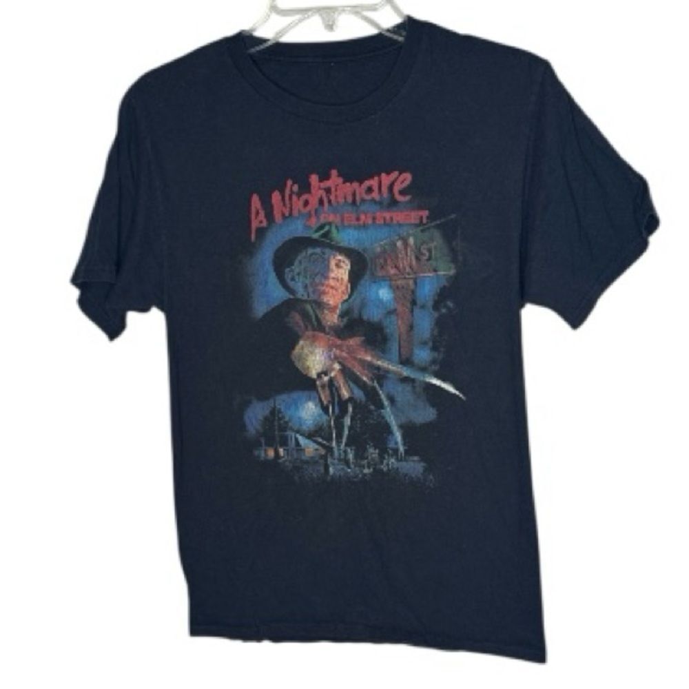 A Nightmare on Elm Street‎ Black Graphic T-shirt. size Small.